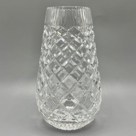 Vintage Waterford Crystal Killeen 7” Flower Vase Made in Ireland /cb