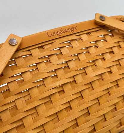 Longaberger 2000 Founder's Market Picnic Basket