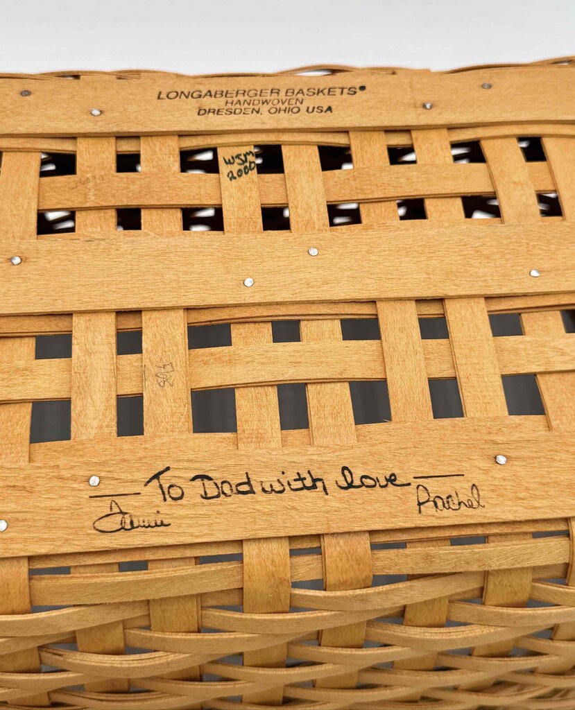 Longaberger 2000 Founder's Market Picnic Basket