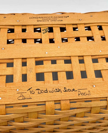 Longaberger 2000 Founder's Market Picnic Basket