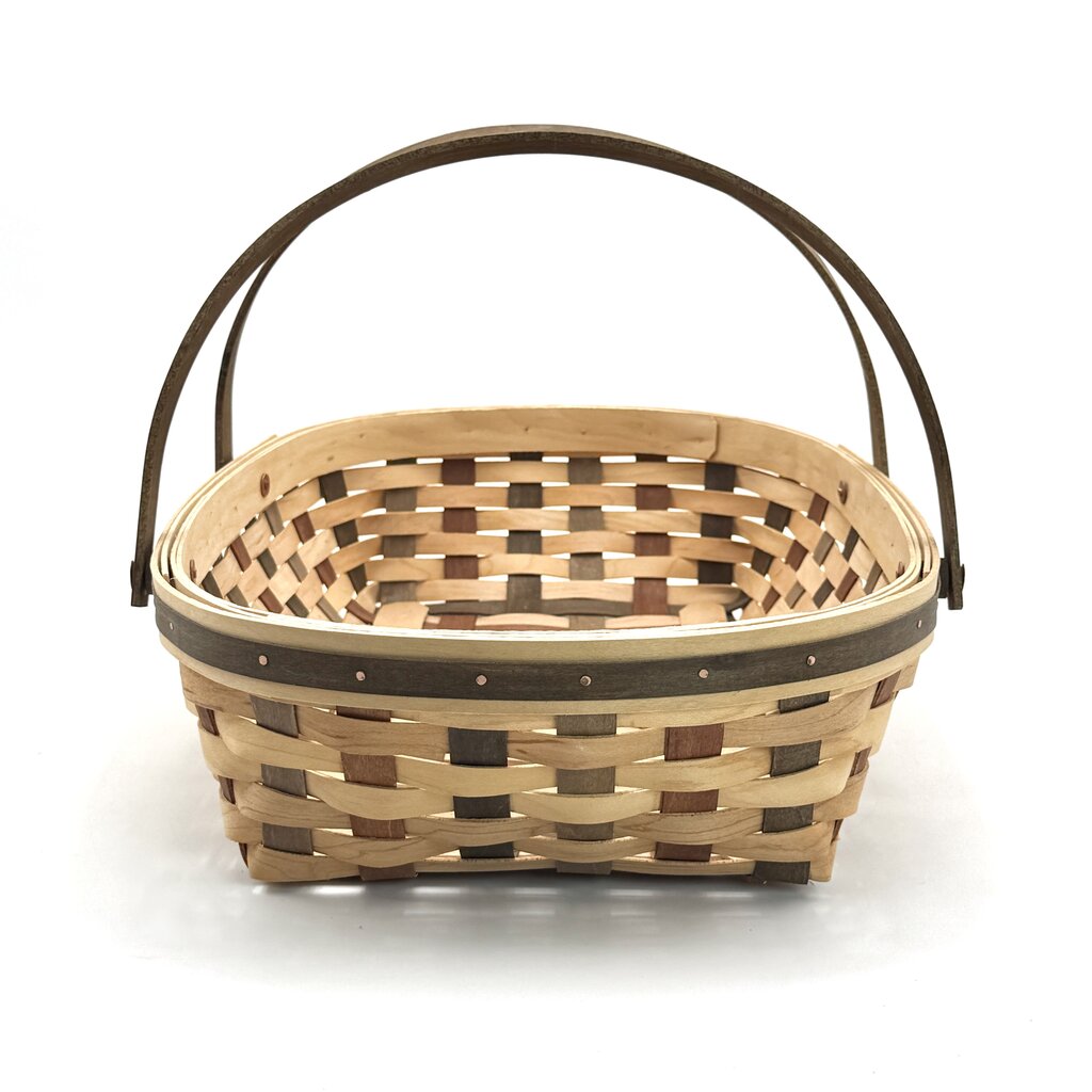 Longaberger 2007 Oval Multi-Toned Woven Gathering Basket