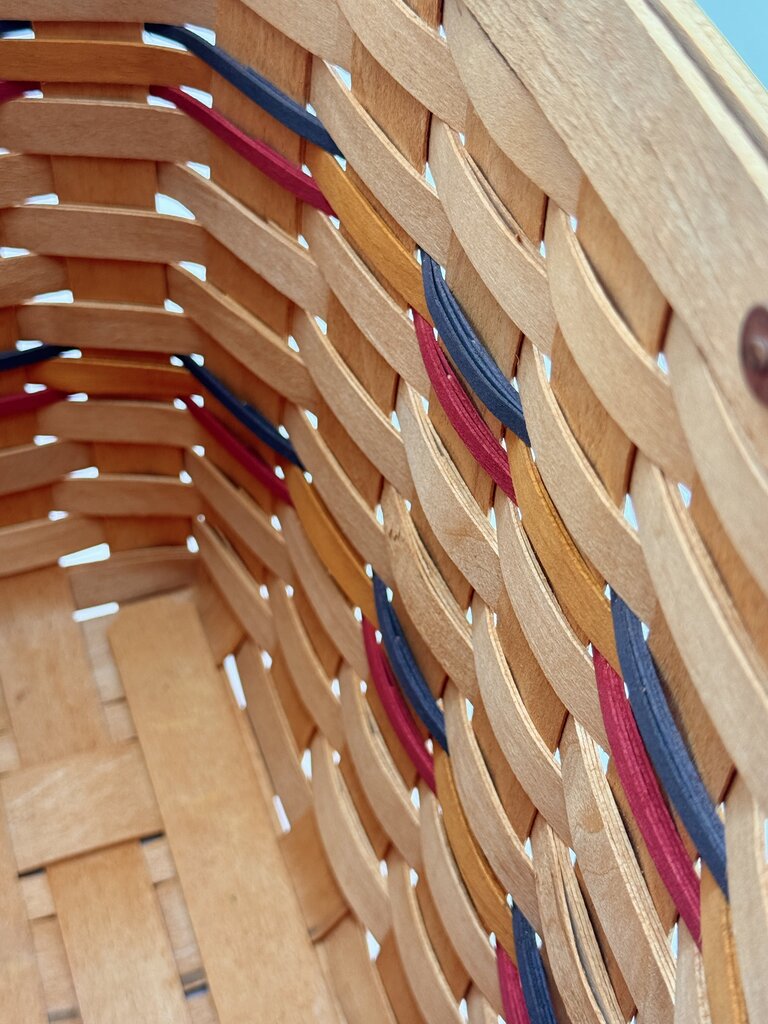 Longaberger 1996 VIP Woven Wood Storage Basket