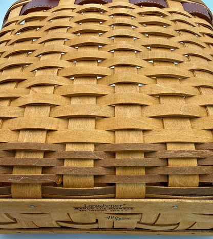 Longaberger 2003 VIP Sales Woven Maple Basket