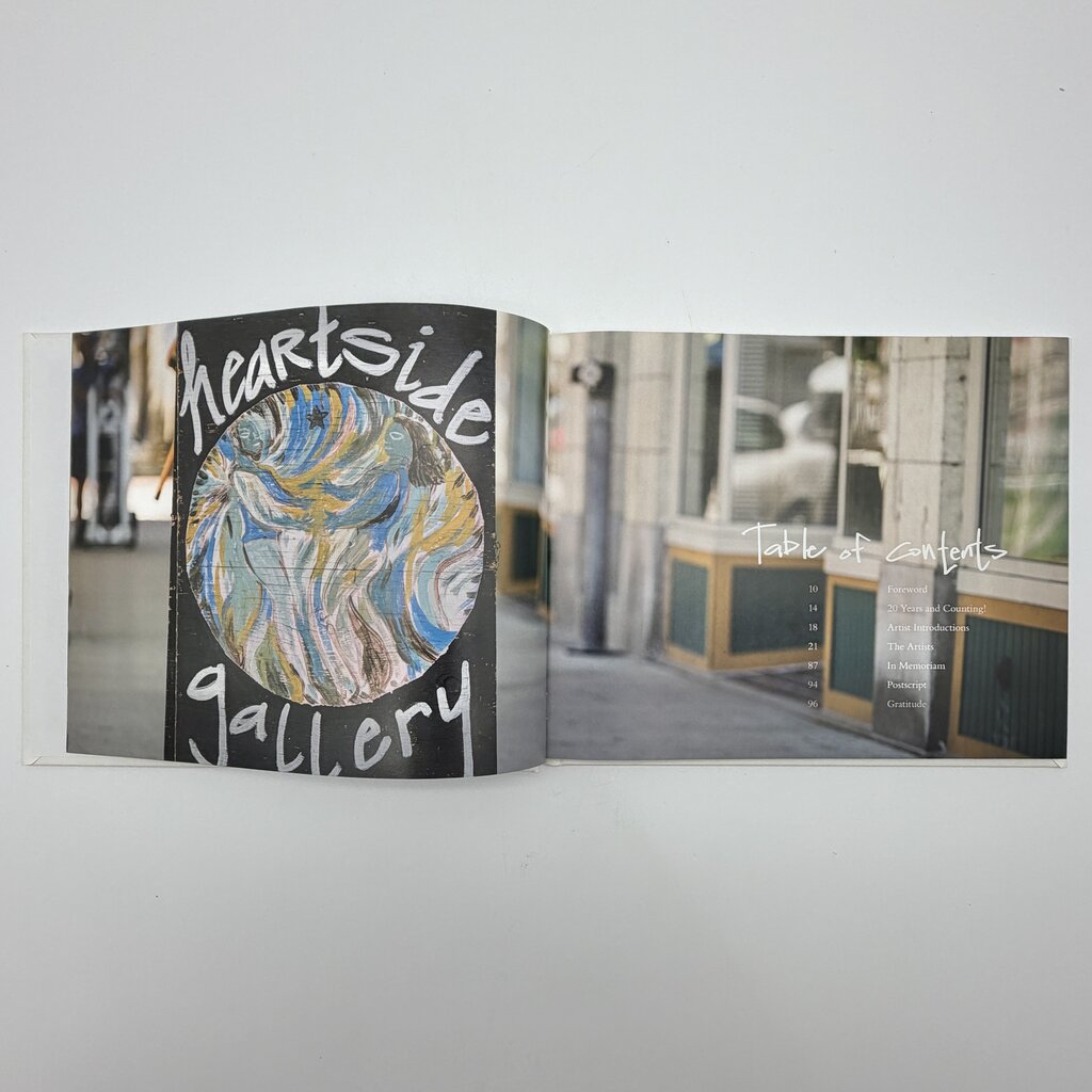 An Irregular Heartbeat Artists of Heartside Gallery & Studio Hardcover Book 2013 /cb