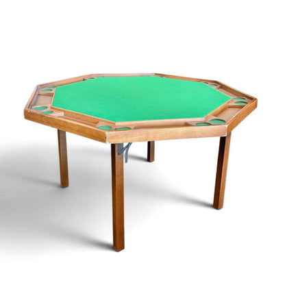 Poker Table With Folding Legs & Top Cover