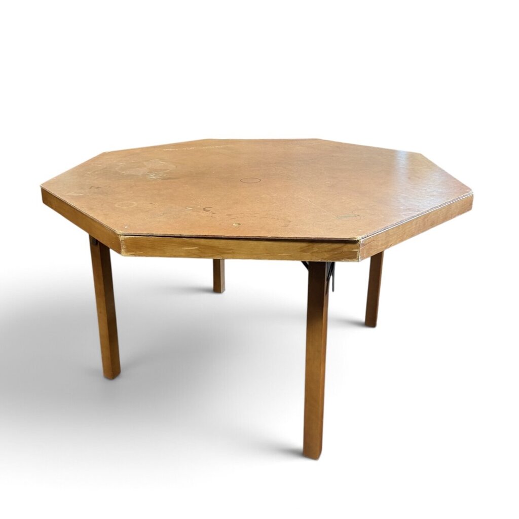 Poker Table With Folding Legs & Top Cover