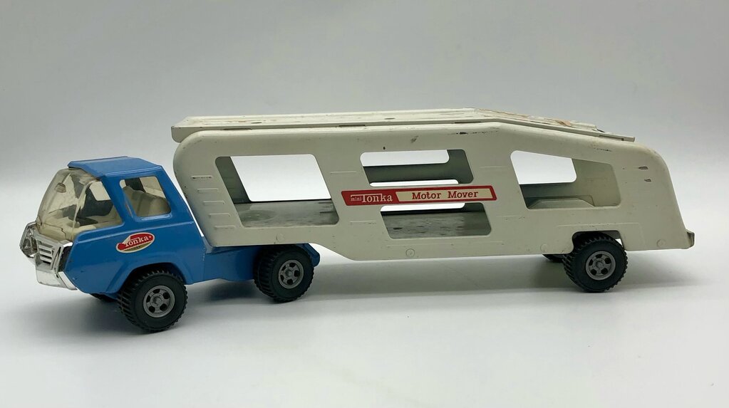 1970s Mini TONKA Motor Mover Car Carrier /b