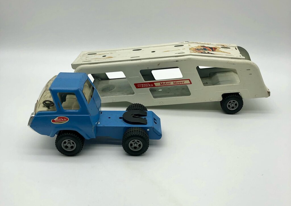 1970s Mini TONKA Motor Mover Car Carrier /b