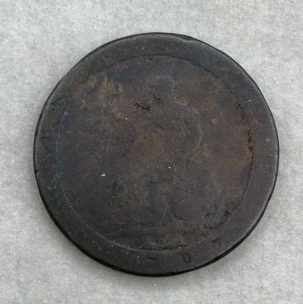 1779 Brittania George III Cartwheel One Penny Coin 36mm /b
