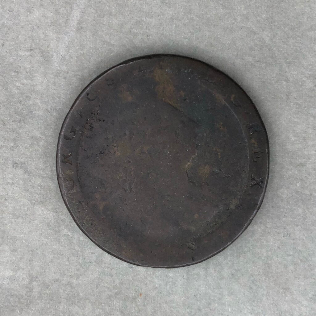 1779 Brittania George III Cartwheel One Penny Coin 36mm /b