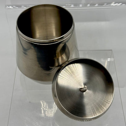 Stanley Roberts Velvet Tea Set, Vintage MCM 3-piece Stainless Steel from Japan