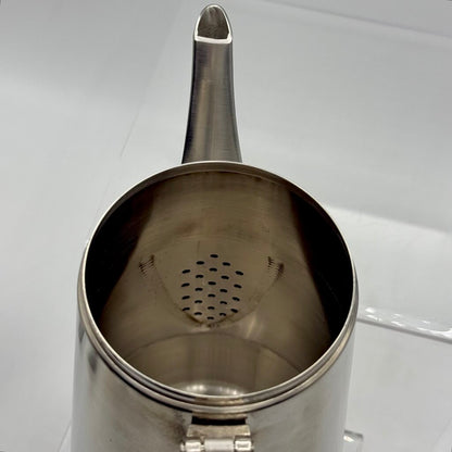 Stanley Roberts Velvet Tea Set, Vintage MCM 3-piece Stainless Steel from Japan