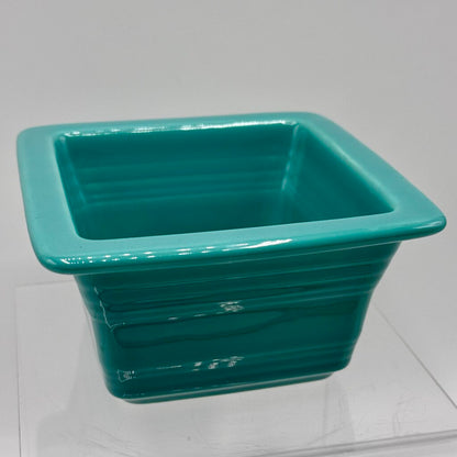 Fiestaware Turquoise Square Gift Box/Belk Box 9oz /h