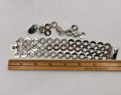 MOD Retro 1960s/70s Earrings & Bracelet Set /b
