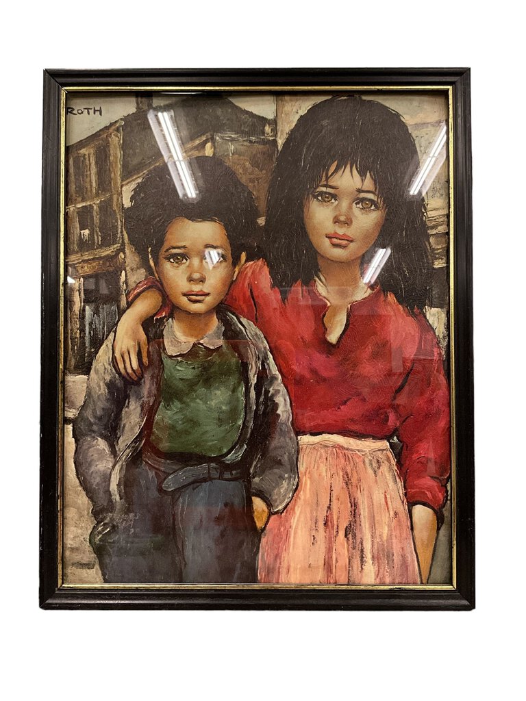 Brother and Sister by Etienne Roth print