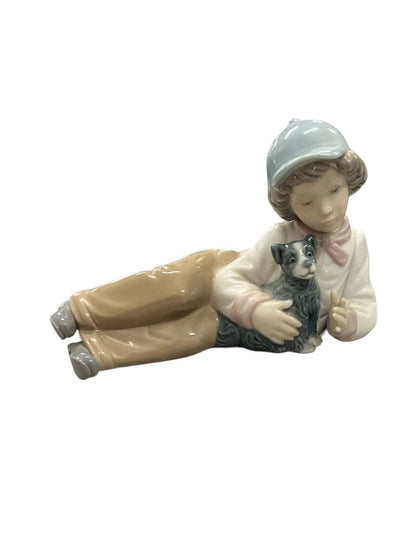 NAO My Pal Figurine - Boy w/ Dog /45