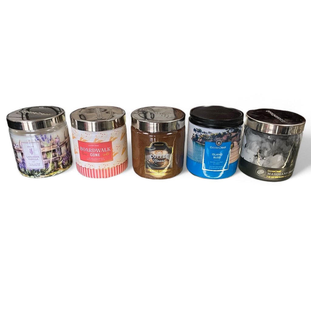 GooseCreek Candles Set of 5