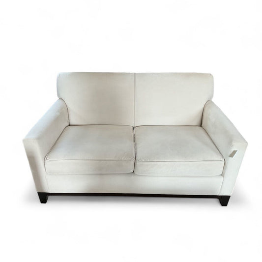 White Loveseat