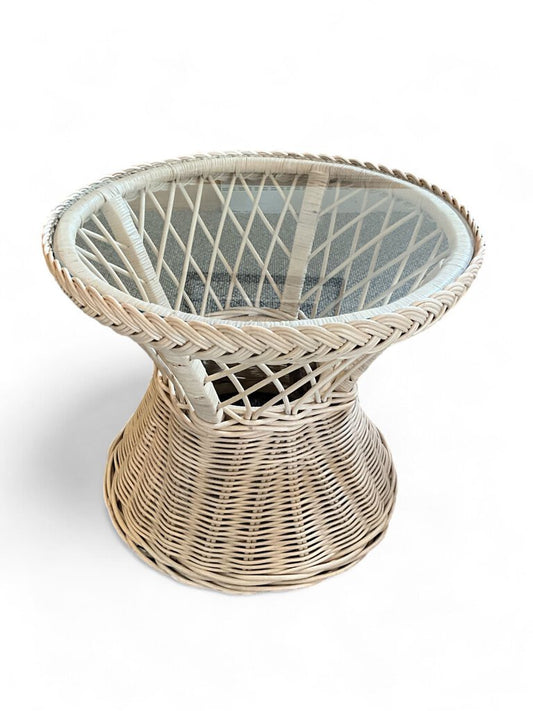 Wicker Side Table