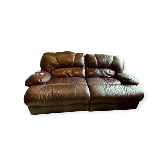 lane leather sofa electric recliner