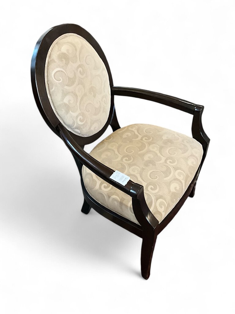 Oval Back Accent Chair