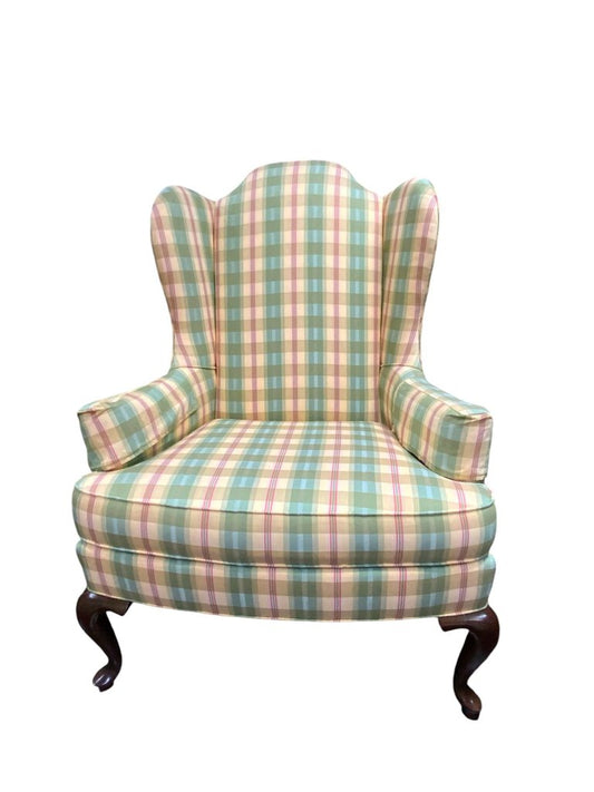 Drexel Heritage Winged Back Chairs