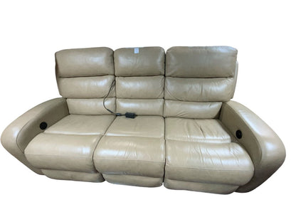 Leather Sofa - Electric recliners