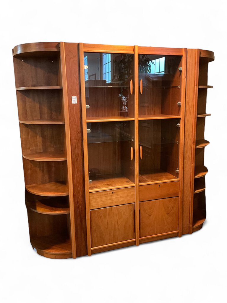 Danish Modern Teak Display Cabinet