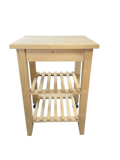 Butcher Block Kitchen Cart