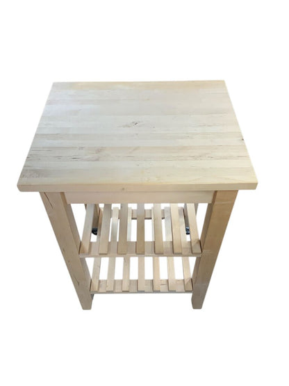 Butcher Block Kitchen Cart