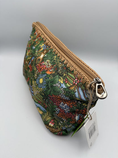 Sakroots Bali Wana Rainforest Jungle Essential Clutch Handbag /rb