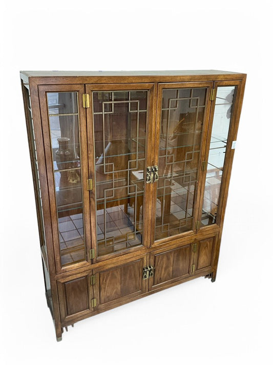 Asian Inspired China Cabinet