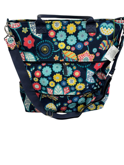 Vera Bradley Meadows Garden Expandable Shopper Tote /j