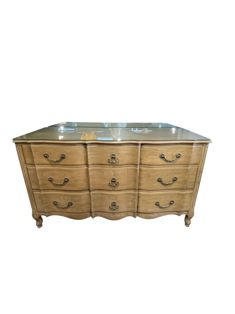 Glass Top Dresser