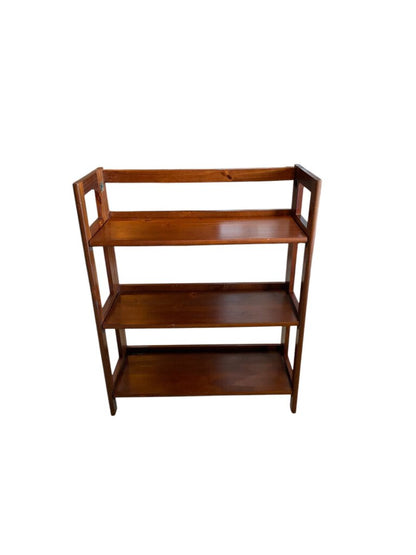 Dark Wood Folding Shelf