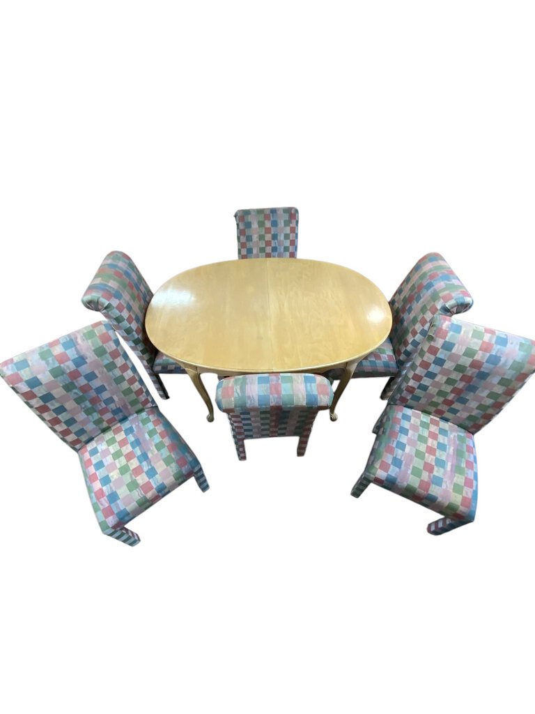 Table And 6 Chairs