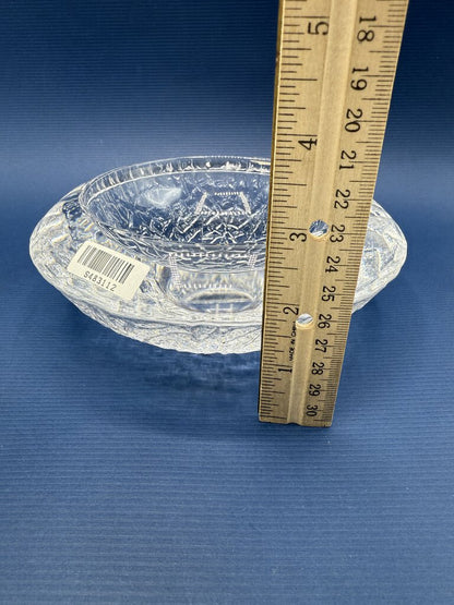 Orrefors Sweden Crystal Round Trinket/Candy Dish /rw