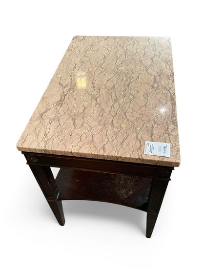 Marble Top Side Table