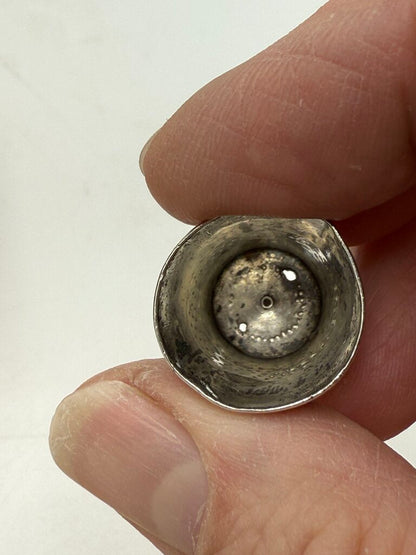 Antique Sterling Silver Sewing Thimble size 10 /ro