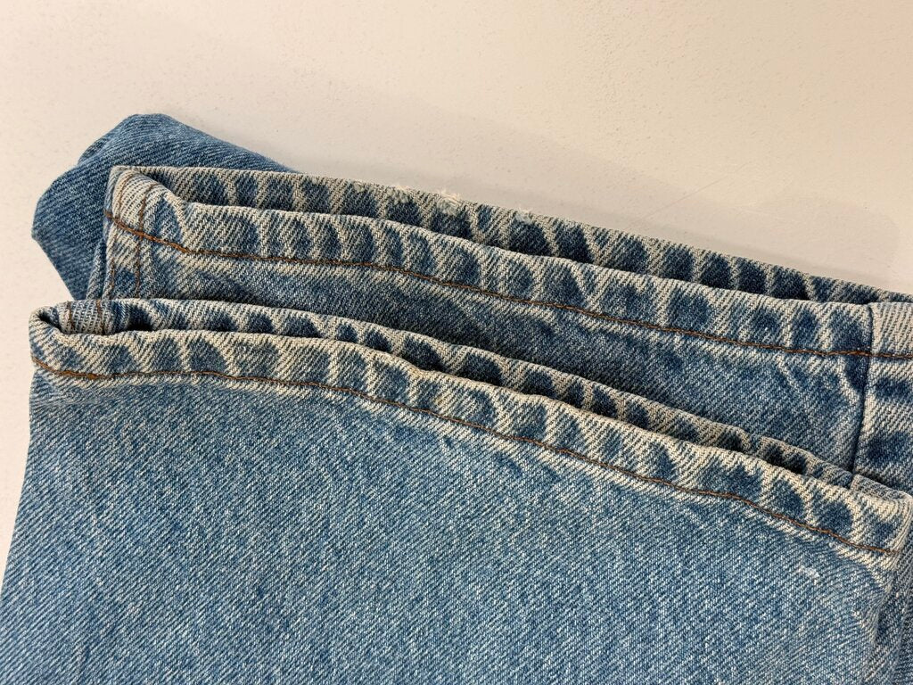 VTG Harley Davidson Blue Denim Mens Jeans 33x34 /rb