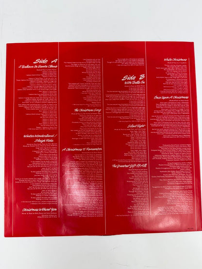 VTG Kenny & Dolly “Once Upon A Christmas” Vinyl Record Album /ro