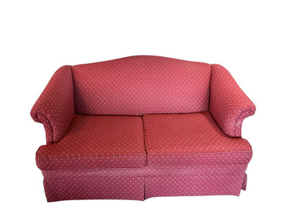 Red Loveseat