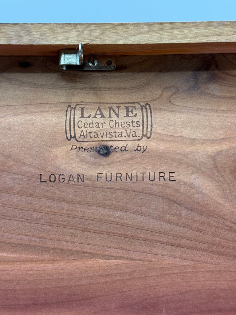 Lane Cedar Chest Salesman Sample Jewelry Box /ro