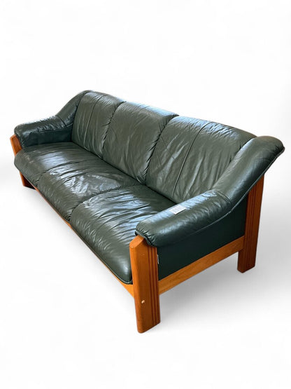 Scandinavian Leather Couch