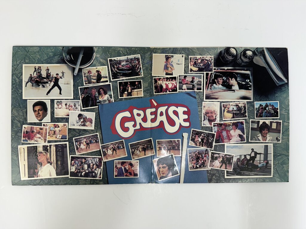 VTG Sound Track Vinyl Double Albums - Grease & Saturday Night Fever /rb
