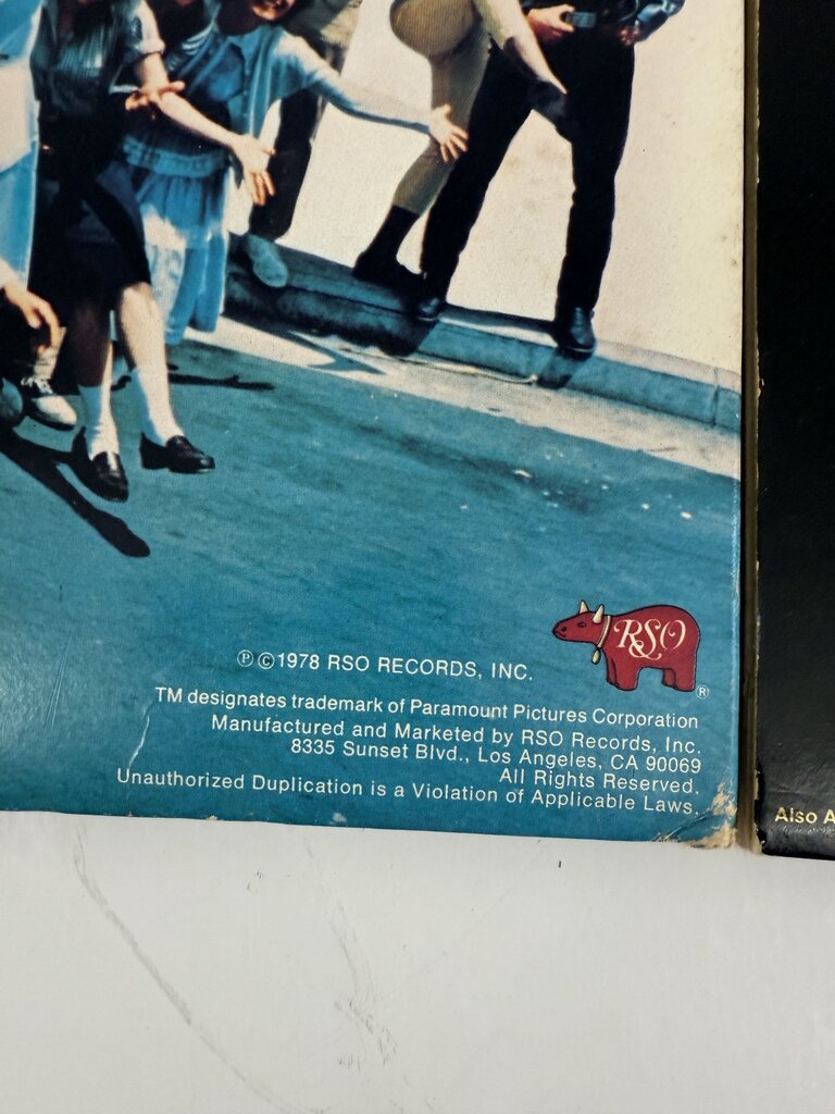 VTG Sound Track Vinyl Double Albums - Grease & Saturday Night Fever /rb