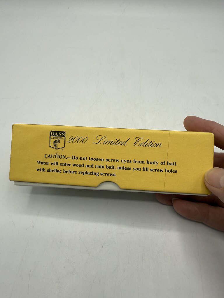 Moonlight Bait Co. 2001 B.A.S.S. Limited Edition #1 Glow in the Dark Lure NIB /roh