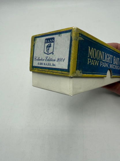 Moonlight Bait Co. 2001 B.A.S.S. Limited Edition #1 Glow in the Dark Lure NIB /roh