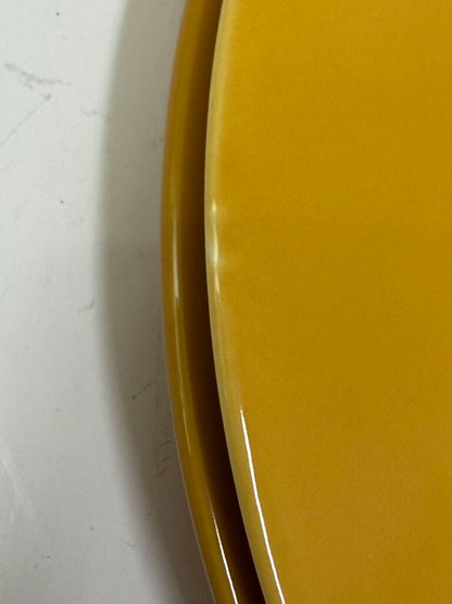 Williams-Sonoma Charger Plate Dijon Yellow Set of 4 /rb