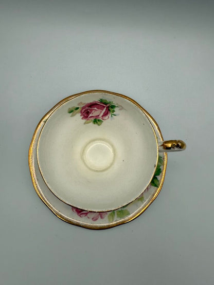 2 Fine Bone China Tea Cup & Saucer Set Made in England /rb